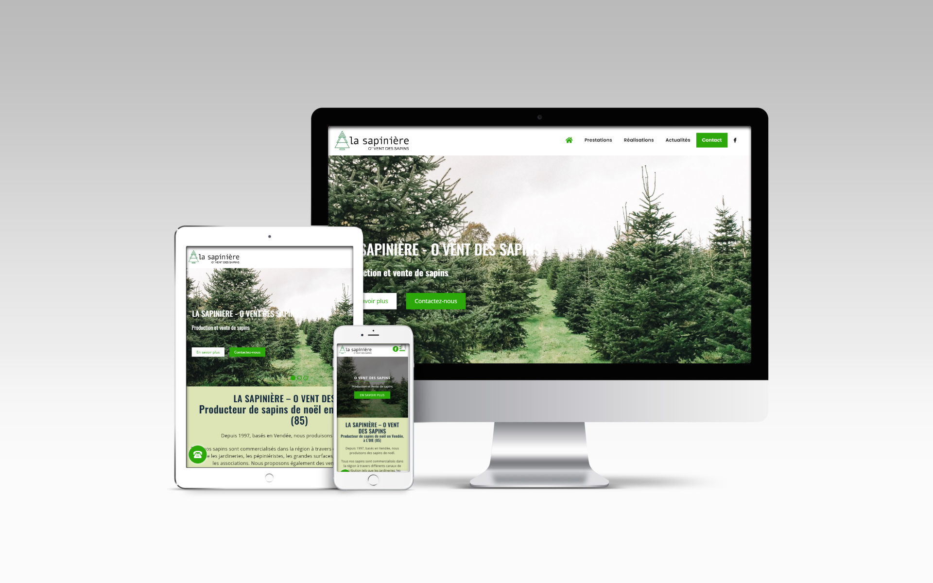 O Vent Des Sapins Sapi De Noel Sur Les Essarts En Bocage. Article